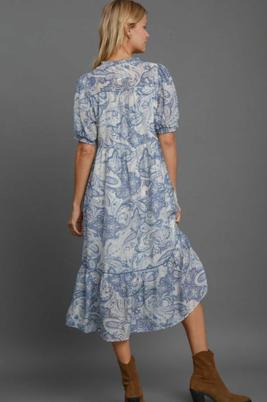 Puff Short Sleeve Dress